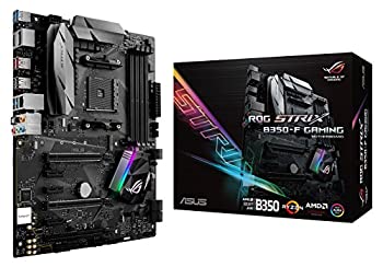 【中古】【未当て嵌める】ASUS AMD B350積み上げる 母ちゃんゲーム盤 AM4 Socket相応う STRIX B350-F GAMING 【ATX】