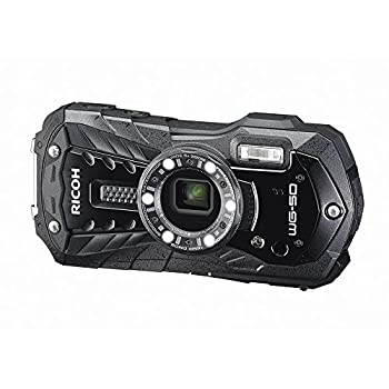 【中古】【39shop】【未使用】RICOH★防水デジタルカメラ RICOH WG-50 ブラック 防水14m耐ショック1.6m耐寒-10度 RICOH WG-50 BK 04571(新古品)|アトリエ絵利奈