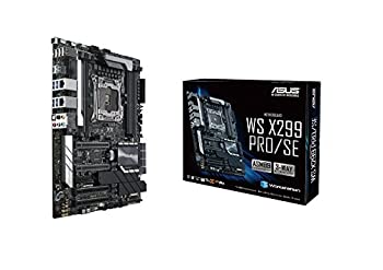 【中古】【未当て嵌める】ASUS Intel X299積み上げる 母ちゃんゲーム盤 LGA2066 相応う WS X299 PRO/SE 【ATX】