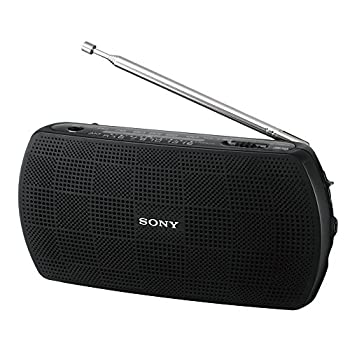 【中古】【未使用】ソニー ポータブルラジオ SRF-19 : ワイドFM対応 FM/AM ブラック SRF-19 B