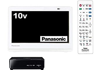 【中古】【未当てはめる】パナソニック 10V型 液晶 テレビ受像機 プライベート・ビエラ UN-10CT8-W 2018年ひな型