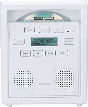 【中古】【未使用】TWINBIRD 防水CDプレーヤー AV-J169PW