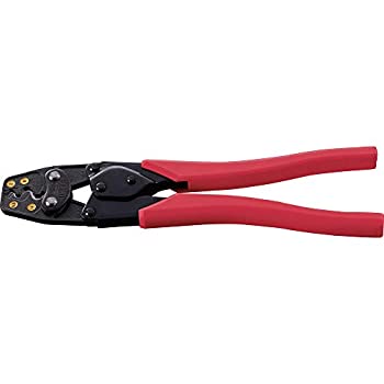 【中古】【39shop】【未使用】株式会社★ロブテックス エビ 裸圧着端子用圧着工具 使用範囲2・5.5・8・14 AK19A レッド(新古品)|アトリエ絵利奈