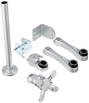 【中古】【未使用】モダンソリッド 水平多関節クランプ固定アーム(銀) LA-51SC-4Q