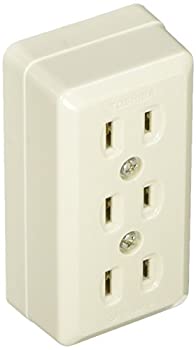 【中古】【未使用】東芝ライテック 角形トリプルコンセント DC1133(W)
