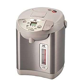 【中古】【未当て嵌める】虎 VE灯し火ポット 「とく子さん」 アーバンベージュ 2.2L PVW-A220-CU
