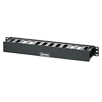 【中古】【未使用】パンドウイット ヒンジ式ダクト型 水平ケーブル管理パネル 表面ダクト1U WMPFSE