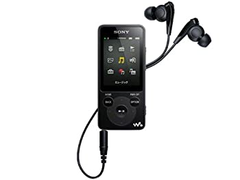 【中古】【39shop】【未使用】SONY★ウォークマン Eシリーズ 4GB ブラック NW-E083/B(新古品)｜アトリエ絵利奈