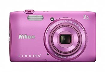 【中古】【39shop】【未使用】Nikon★デジタルカメラ COOLPIX S3600 8倍ズーム 2005万画素 アザレアピンク S3600PK(新古品)｜アトリエ絵利奈