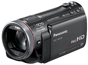【中古】【39shop】パナソニック★デジタルハイビジョンビデオカメラ メタルブラック HDC-TM700-K(良い)|アトリエ絵利奈