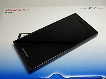 【中古】P-02E ELUGA X ブラック