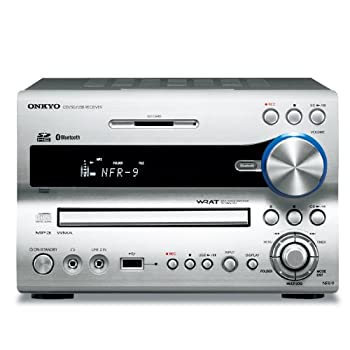 【中古】ONKYO CD/SD/USBラジオ受信機アンプリファイアー NFR-9(S)
