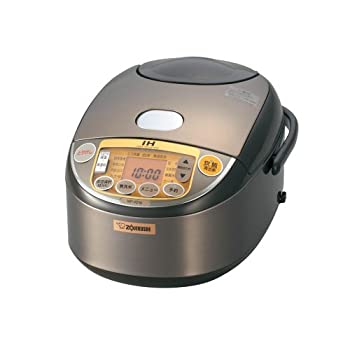 【中古】象印 炊飯器 IH式 5.5合赤銅色 NP-VD10-TA