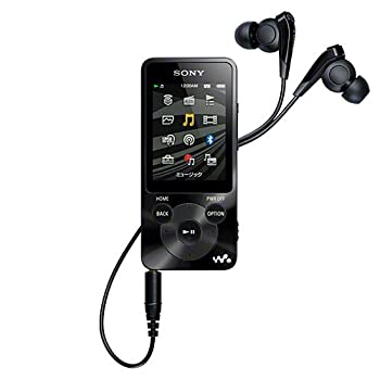 【中古】SONY ウォークマン S続きもの 8GB 黒いこと NW-S784/B