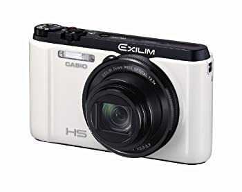 【中古】【39shop】CASIO★デジタルカメラ EXILIM EXFC400SWE 1610万画素 光学12.5倍ズーム EX-FC400SWE ホワイト（良い）｜アトリエ絵利奈