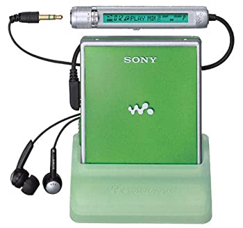 【中古】SONY ソニー MZ-E620-G 緑であること 携帯型MD電気蓄音機 MDLP相応う （MD生まれ変わり専用機/MDウォークマン）
