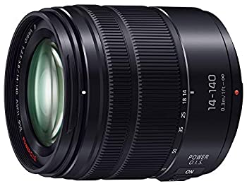 【中古】【39shop】パナソニック★標準ズームレンズ マイクロフォーサーズ用 ルミックス G VARIO 14-140mm/F3.5-5.6 ASPH./POWER O.I.S. ブラック H-FS14140-KA(良い)|アトリエ絵利奈