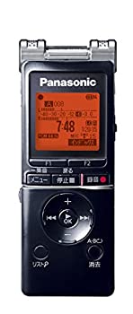 【中古】パナソニック 集積回路リコーダー 4GB 黒いこと RR-XS460-K