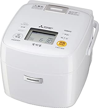 【中古】【39shop】三菱電機★IHジャー炊飯器 備長炭 炭炊釜 3.5合炊き ピュアホワイト NJ-SE067-W（良い）｜アトリエ絵利奈
