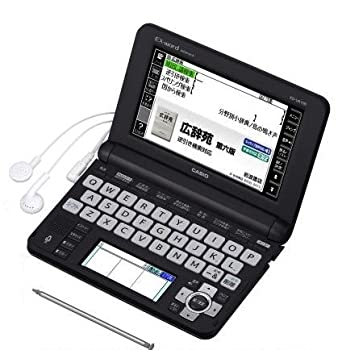 【中古】【39shop】CASIO EX?word 電子辞書 XD-U6100BK(良い)|アトリエ絵利奈