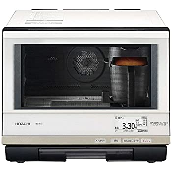【中古】【39shop】日立★スチームオーブンレンジ 33L パールホワイトHITACHI 過熱水蒸気 ベーカリーレンジ ヘルシーシェフ MRO-SBK1-W（良い）｜アトリエ絵利奈
