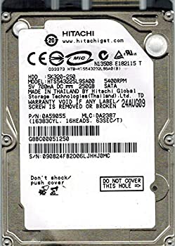 【中古】【39shop】Hitachi★HTS543225L9SA00 P/N: 0A59055 250GB MLC: DA2387 [並行輸入品]（良い）｜アトリエ絵利奈 11,523円
