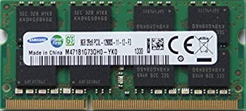 サムスン純正 PC3-12800(DDR3-1600) SO-DIMM 8GB ノートPC用メモリ DDR3L対応モデル (電圧1.35V & 1.5V 両対応)