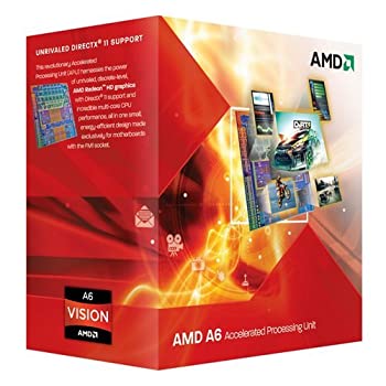 【中古】【未当て嵌める】AMD A6-Series APUs A6-3500 TDP 65W 2.1GHz×3 AD3500OJGXBOX