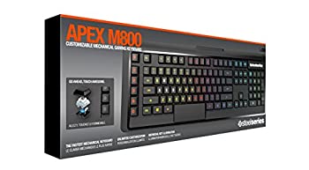 【中古】【未使用】SteelSeries Apex M800 Mechanical Gaming Keyboard JP 日本語配列ゲーミングキーボード 64179