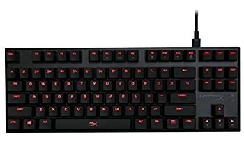 【中古】【未使用】HyperX Alloy FPS Pro ゲーミングキーボード 赤軸 FPSゲーム向け LEDバックライト 2 HX-KB4RD1-US/R1 87キーテンキーレス