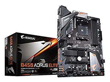【中古】【39shop】【未使用】GIGABYTE★B450 AORUS ELITE ATX ゲーミングマザーボード [AMD B450チップセット搭載] MB4624(新古品)｜アトリエ絵利奈