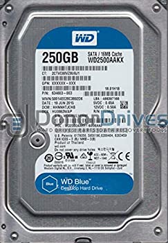 【中古】【未使用】Western Digital wd2500aakx-22erma0?DCM : hbnnhtjchb 250?GB