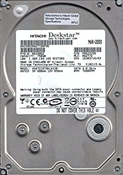 【中古】【39shop】【未使用】Hitachi★hds721075kla330?P/N : 0?a33862?MLC : ba2772?750?GB(新古品)|アトリエ絵利奈