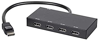 【中古】【未当てはめる】Monoprice 4?- port Displayport 1.2?to DisplayPort見せびらかす界面(MST)こしき、DP to DP