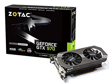 【中古】【未当て嵌める】ZOTAC ZT-90101-10P GTX970 4GB GDDR5 DirectX 12 OpenGL 4.4 並行輸入