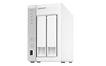 【中古】【未当てはめる】QNAP ( キューナップ ) 2ベイ 単体ひな型 デュアル中核グループ 1.7GHz 中央処理装置積み上げる 介護ホーム＆SOHO向け TS-231P 【国内品】