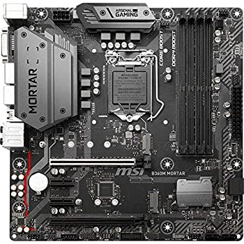 【中古】【未当て嵌める】MSI B360-F PRO 母ちゃんゲーム盤 mATX B360M MORTAR