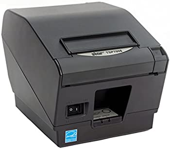 【中古】【未使用】Star Micronics TSP700II TSP743IIC GRAY POS Thermal Label Printer Parallel Interface 39442210 by Star Micronics