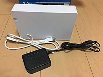 【中古】I-O DATA テレビ録画対応 USB 2.0/1.1接続 外付型ハードディスク ホワイト 2.0TB HDCA-U2.0CWB 8,181円