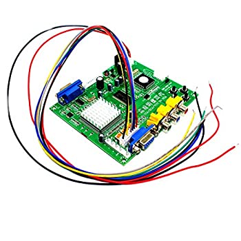 【中古】【39shop】Paddsun★ビデオコンバーター アーケードゲーム RGB CGA EGA YUV - VGA HD ビデオコンバーター ボード 1 VGA シングル出力 Jamma ゲームモニター（良い）｜アトリエ絵利奈