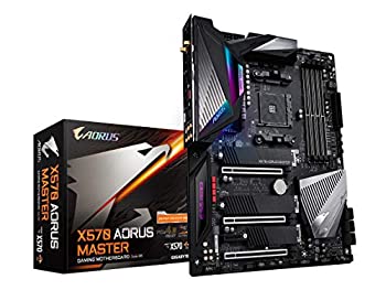 【中古】GIGABYTE X570 AORUS MASTER ATX 母ちゃんゲーム盤 [AMD X570心付け書き割り積み上げる] MB4787