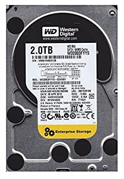 【中古】【39shop】Western★Digital Re4 Wd2003fyys 2tb Sata2 64mb Raid Hard Drive Rotational Speed Interface by Western Digital [並行輸入品]（良い）｜アトリエ絵利奈