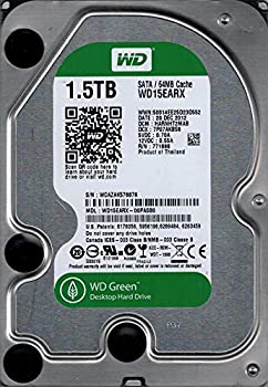 【中古】WD15EARX-00PASB0 DCM:HARNHT2MAB WCAZA Western Digital 1.5TB