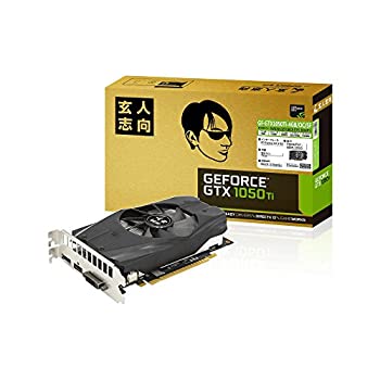 【中古】【39shop】玄人志向★ビデオカード GEFORCE GTX 1050Ti搭載 グラフィックボード GF-GTX1050Ti-4GB/OC/SF（良い）｜アトリエ絵利奈