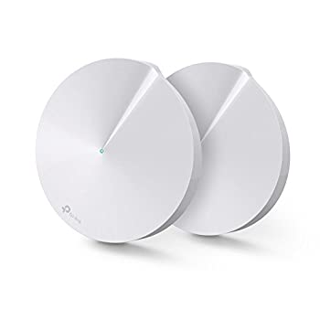 【中古】TP-Link WiFi 無線LAN トレンドマイクロ セキュリティ デュアルバンド AC1300 3年間無料 2ユニットセット メッシュ Wi-Fi システム Deco M5【Ama