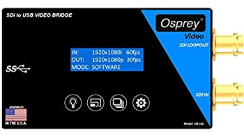 【中古】Osprey Video 3G-SDI USBビデオキャプチャ VB-USL SDIループアウト付き