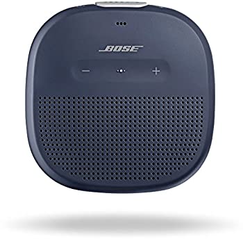 【中古】Bose SoundLink Micro Bluetooth speaker 携帯型 無線電話 金棒引き マイクロホン付 最大限度6第四次元 生まれ変わり 雨合羽 9.8 糎 (W) x 9.8 糎 (H) x 3.5 糎 (