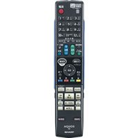 【中古】小ざかしい[SHARP] オプション・摩り切る品 【0046380220】 ブルーレイディスクレコーダー用 遠隔操作 (BD-HDS43) リモコン-TV・オーディオ・カメラ