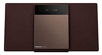 【中古】パナソニック ミニコンピューターポ FM/AM 2ダンス楽隊 Bluetooth相応う 4GB記憶装置内蔵 赤銅色 SC-HC410-T