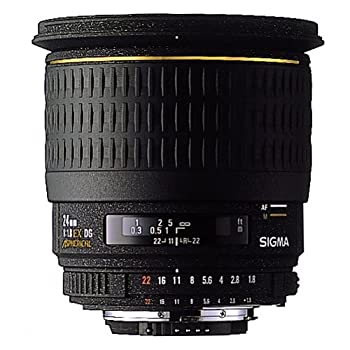 【中古】【39shop】SIGMA★単焦点広角レンズ 24mm F1.8 EX DG ASPHERICAL MACRO ソニー用 フルサイズ対応（良い）｜アトリエ絵利奈
